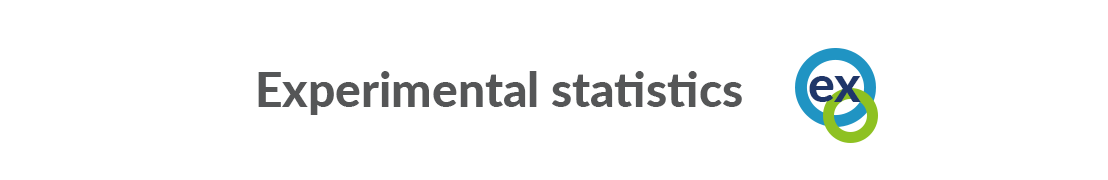 Experimental statistics